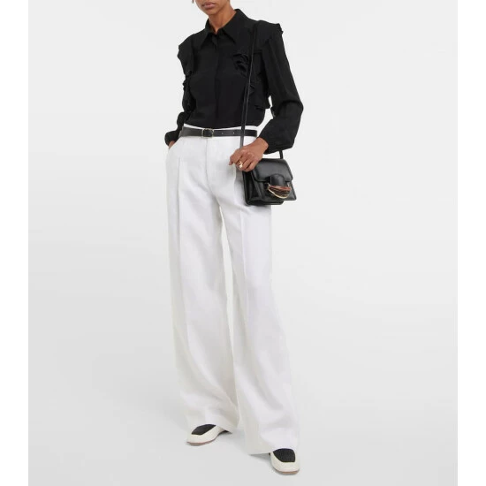 Chloé Olene Leather Loafers