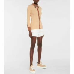 Chloé Lauren Leather Sneakers