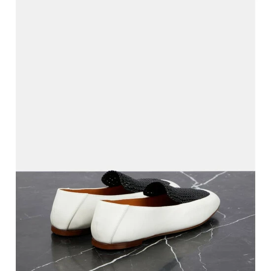 Chloé Olene Leather Loafers - Image 2
