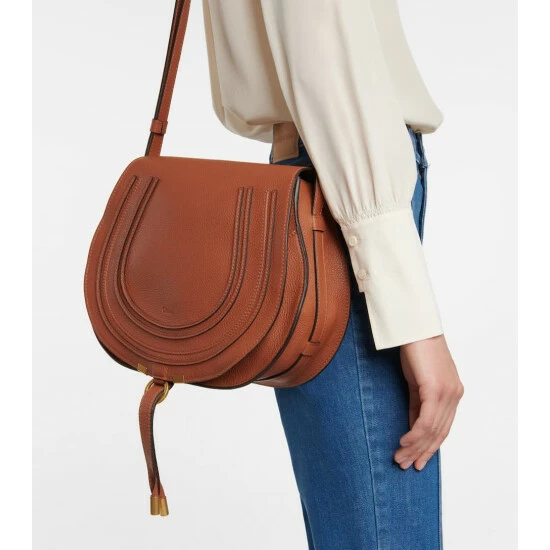 Chloé Marcie Medium Leather Crossbody Bag