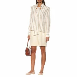 ChloƩ Lauren Leather Ballet Flats