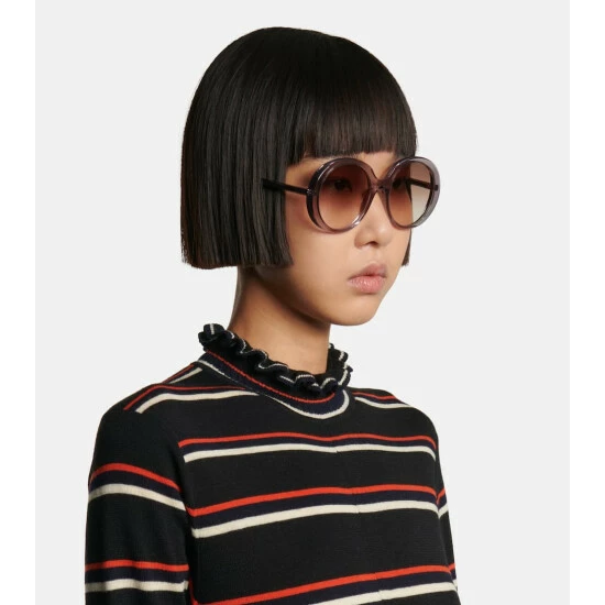 Chloé Esther Round Sunglasses - Image 5