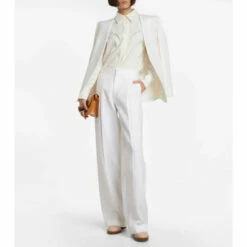 Chloé Broderie Anglaise Crêpe De Chine Shirt