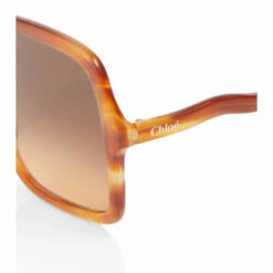 ChloƩ Oversized Tortoiseshell Sunglasses