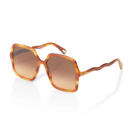 Chloé Oversized Tortoiseshell Sunglasses - Image 2
