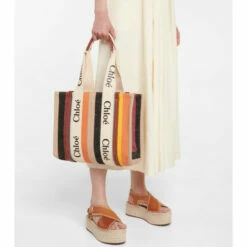 ChloƩ Woody Medium Canvas Tote