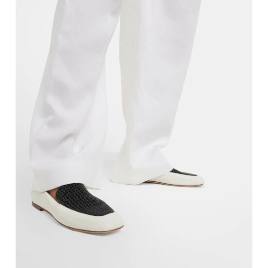 Chloé Olene Leather Loafers - Image 3