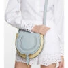 Chloé Marcie Small Raffia Crossbody Bag