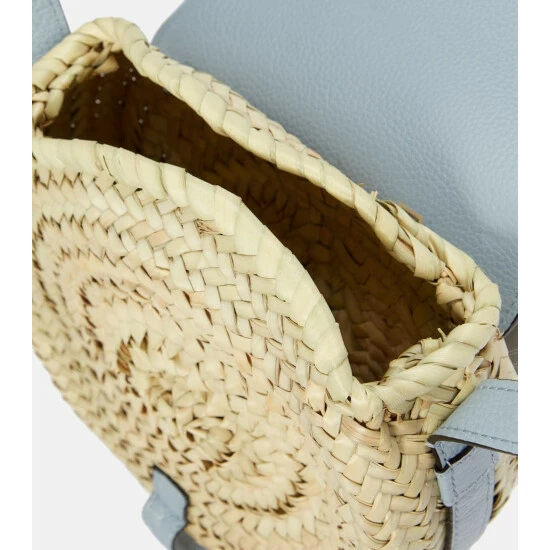 Chloé Marcie Small Raffia Crossbody Bag - Image 2
