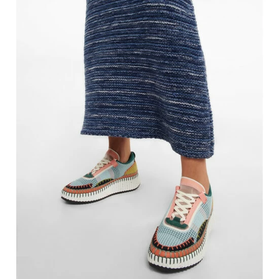 Chloé Nama Mesh Sneakers - Image 3