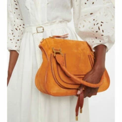 Chloé Marcie Medium Suede Tote