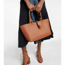 Chloé Marcie Small Leather Tote Bag