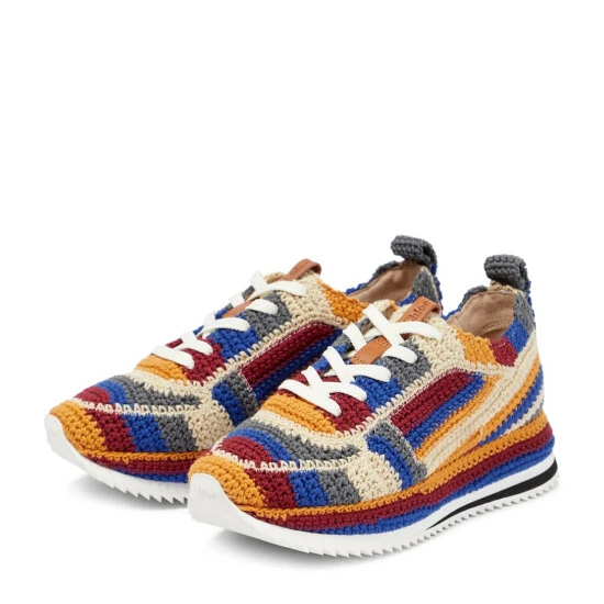 Chloé Myha Crocheted Sneakers - Image 4