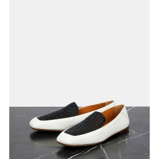 Chloé Olene Leather Loafers - Image 4
