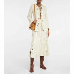 Chloé Mallo Leather Knee-high Boots