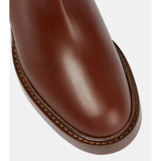 Chloé Mallo Leather Chelsea Boots - Image 5