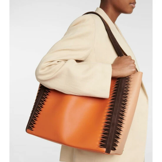 Chloé Louela Small Leather Shopper