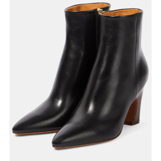 Chloé Oli Leather Ankle Boots - Image 4
