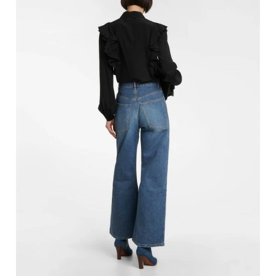 Chloé High-rise Wide-leg Jeans - Image 2