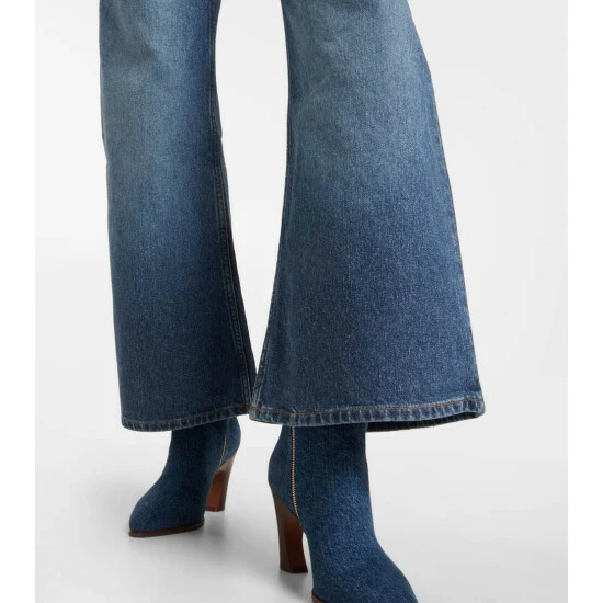 Chloé High-rise Wide-leg Jeans - Image 4