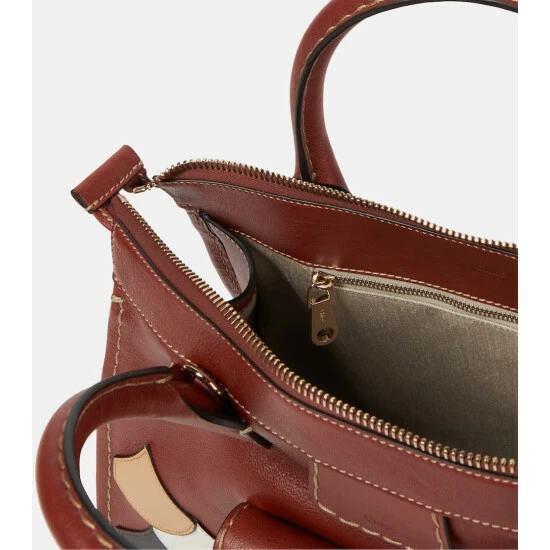 Chloé Edith Scalloped Medium Leather Tote - Image 2