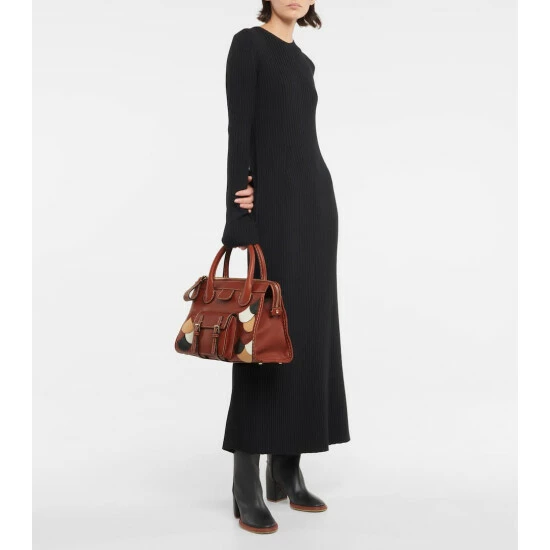 Chloé Edith Scalloped Medium Leather Tote - Image 4