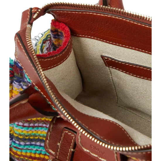 Chloé Edith Small Cashmere-blend Tote - Image 2