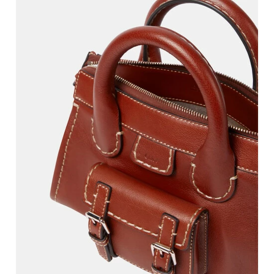 Chloé Edith Mini Leather Tote - Image 2