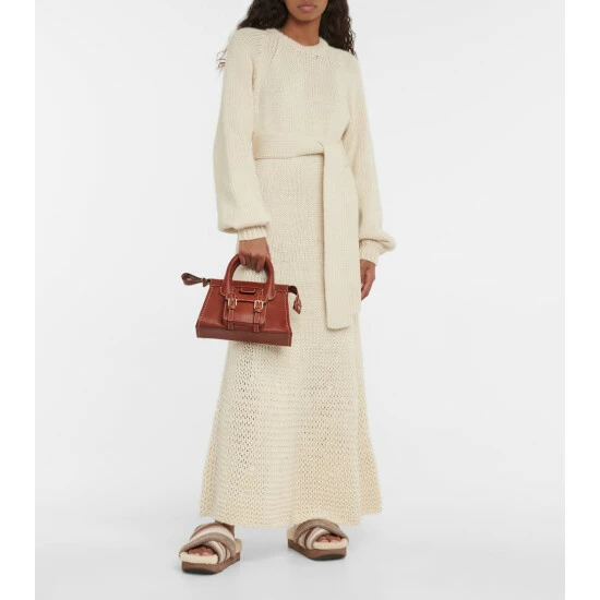 Chloé Edith Mini Leather Tote - Image 4