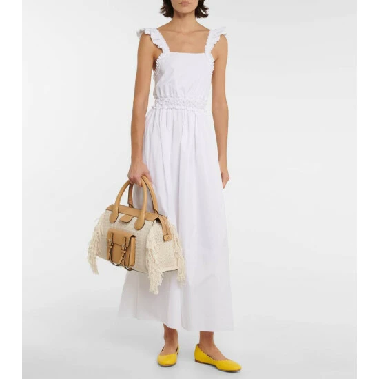 Chloé Edith Medium Fringed Tote - Image 4