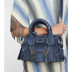 Chloé Edith Medium Suede Tote