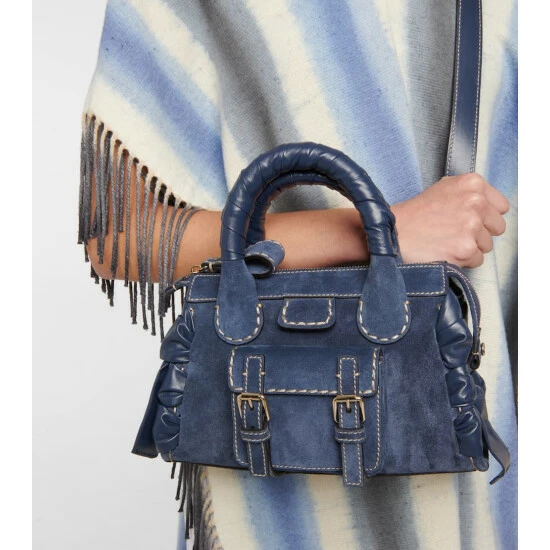 Chloé Edith Medium Suede Tote