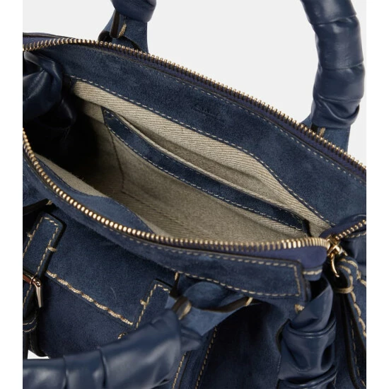 Chloé Edith Medium Suede Tote - Image 2