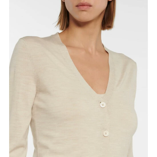 Chloé Wool Cardigan - Image 3