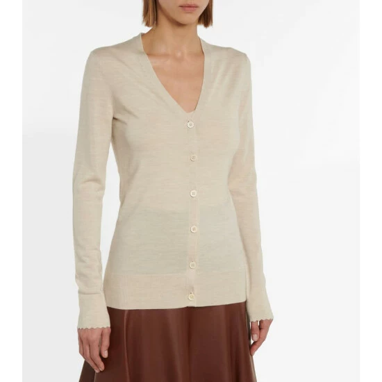 Chloé Wool Cardigan - Image 4