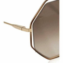 ChloƩ Poppy Petite Octagonal Sunglasses