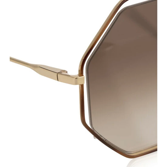 Chloé Poppy Petite Octagonal Sunglasses