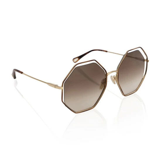 Chloé Poppy Petite Octagonal Sunglasses - Image 3