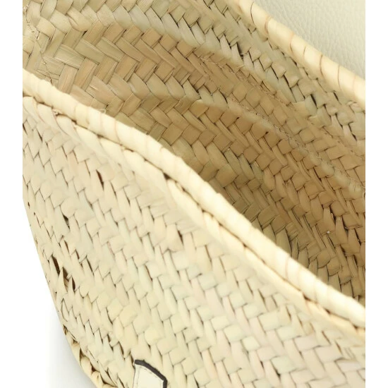 Chloé Marcie Small Raffia Crossbody Bag - Image 2