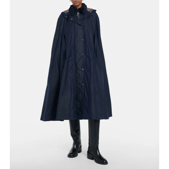 Chloé X Barbour Waxed Cotton Coat