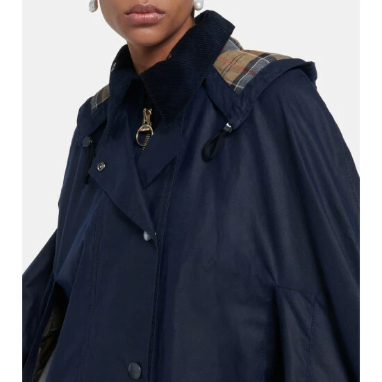 Chloé X Barbour Waxed Cotton Coat - Image 3