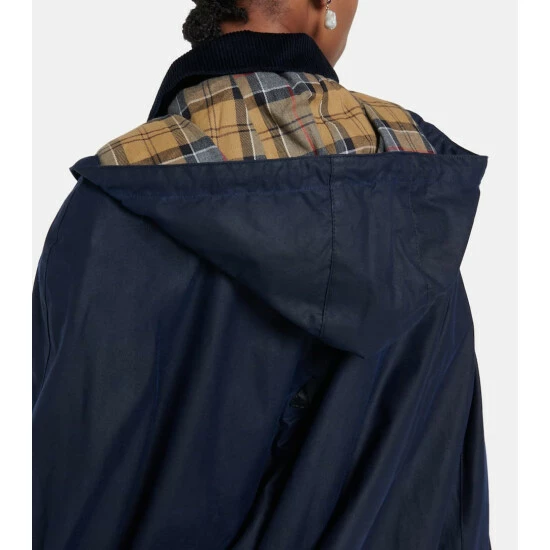 Chloé X Barbour Waxed Cotton Coat - Image 4