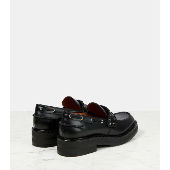 Chloé Noua Leather Loafers - Image 2