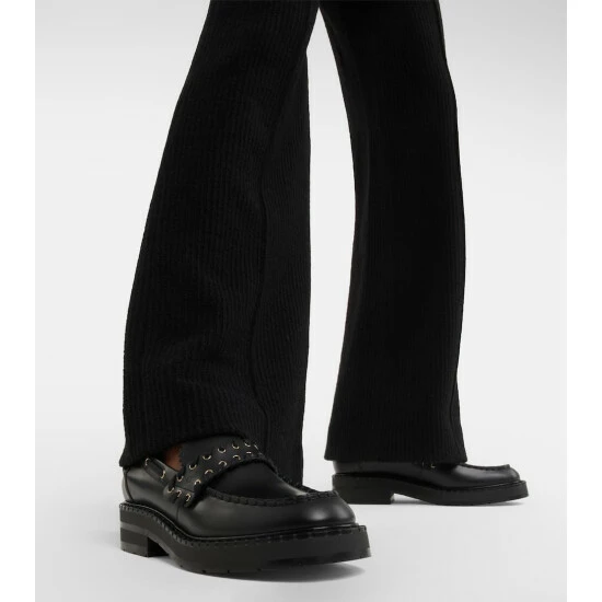 Chloé Noua Leather Loafers - Image 3