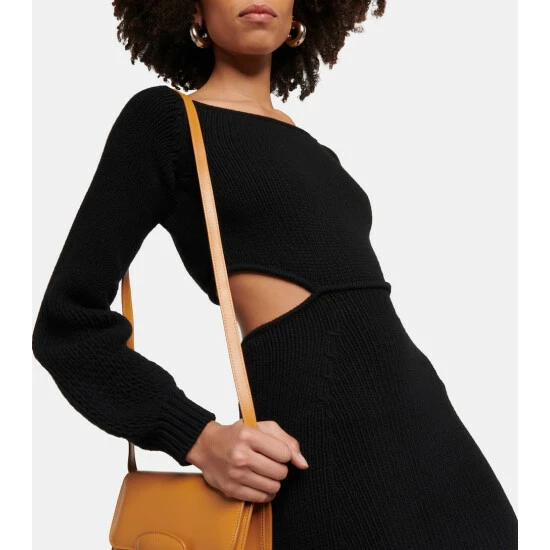 Chloé Cutout Cashmere And Wool Midi Dress - Image 3