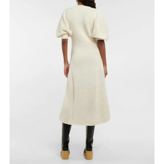 Chloé Wool And Cashmere Knit Midi Dress - Image 2