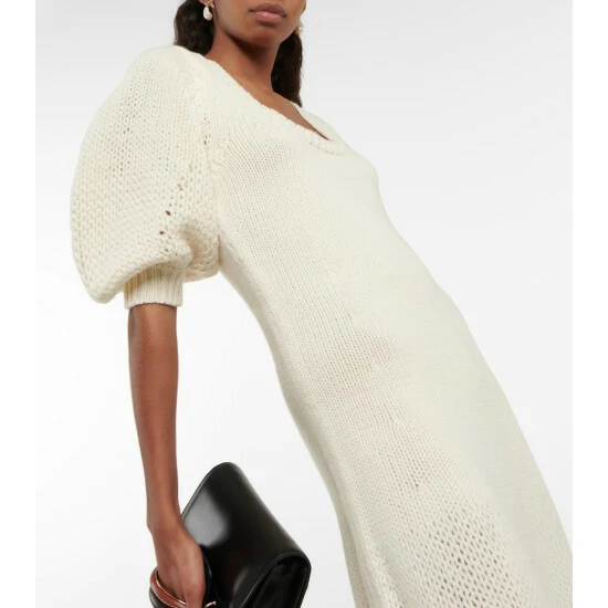 Chloé Wool And Cashmere Knit Midi Dress - Image 3