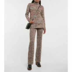 Chloé Turtleneck Cashmere And Wool Sweater