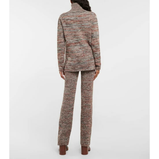 Chloé Turtleneck Cashmere And Wool Sweater - Image 2