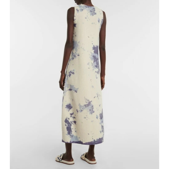 Chloé Tie-dye Cashmere Maxi Dress - Image 2